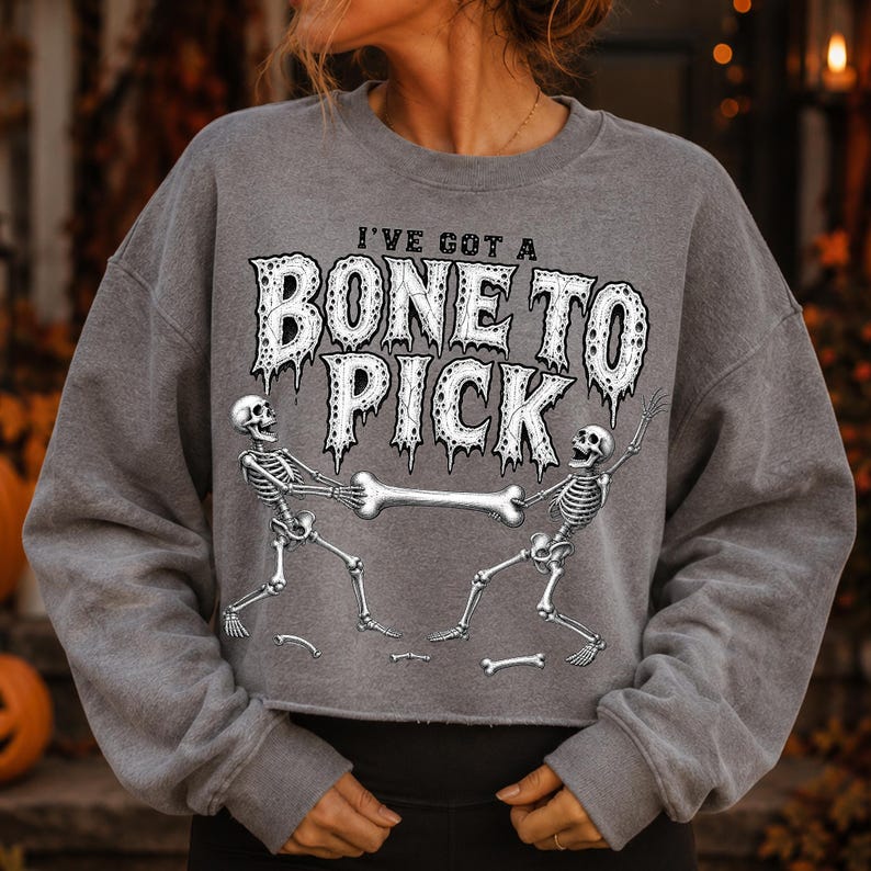 Funny Skeleton Halloween PNG, Dark Humor Spooky Design (Digital Download)
